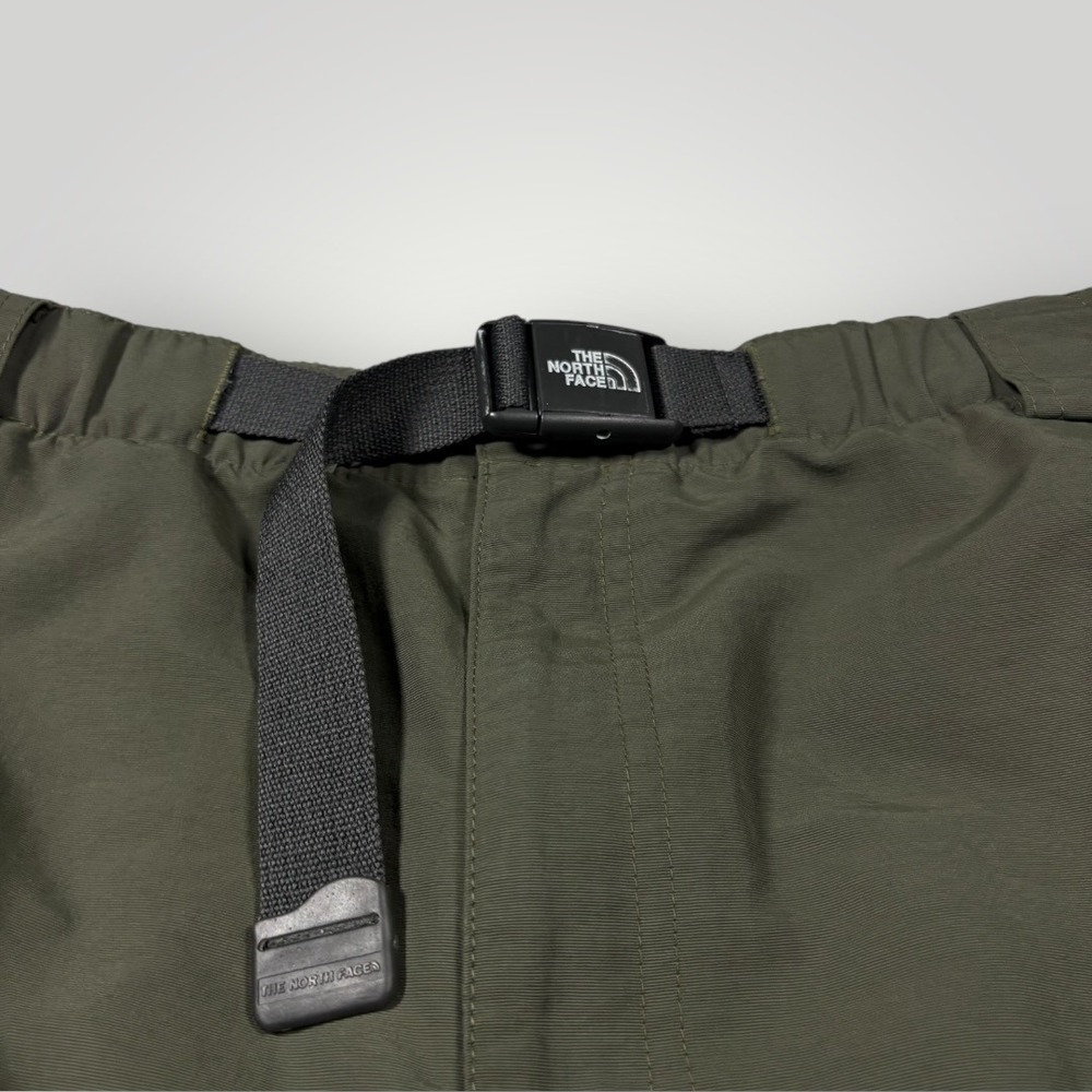 The North Face Mens XL Green Nylon Belted Cargo Hiking Shorts RN61661 - Picture 10 of 11